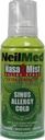 Neilmed Extra Force NasaMist Saline Nasal Spray medicament gratuit Nasal Decongestionant 4.2 fl oz, (Pachet de 2)