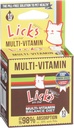 Licks Pulpe-Free Cat Multivitamine - Cat Supliment cu vitamina C, D și calciu - Multivitamine Pet Provizii - Gel Pachete - 10 Utilizare
