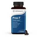 Pros-T - Suplimentul suport prostata - Saw Palmetto, Fitosterol, Zinc, Nettle, Vitamina D-3 & B6 - Promovarea functiei prostate sanatoase si flux urinar normal - Imbunatatirea integritatii tesuturilor - 60 Softgels