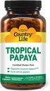 Viaţa de ţară - Natural Tropical Papaya Enzim - 500 Wafers masticabile