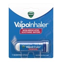 Vicks VapoInhaler, Inhalator Nasal Portabil, Vapori nemedicaţi, Soothing, Mentol Scent, 1 Conte