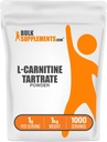 BulkSupplements.com L-Carnitina Tartrat pulbere - Amino Acid pulbere, Carnitina Supliment - Neflavorat & Gluten gratuit, 1g per Serving, 1kg (2,2 lbs) (Pachet de 1)