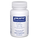 Pure Encapsulations CoQ10 120 mg - Coenzima Q10 Supliment pentru Heart Health, Energy, Antioxidanti, Brain & Memory Health - Cellular Health, Cognition & Cardiovascular Support* - 60 Capsule