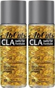 CLA Belly Fat Formula - 120 Easy-to-Swallow Softgels - Omega 3 ulei de pește, ulei de in și vitamina E - ajută la creșterea ofertei de antioxidant și compoziția sănătoasă a corpului (Pachet de 2)