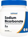 Nutricost Bicarbonat de sodiu (2 LB) - 600 mg Per Serving, non-GMO, Gluten Free