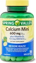 Vara de primăvară Calciu Plus Vitamina D3 150 Mini Softgels 
