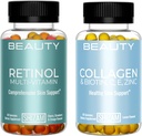 SHIZAM Retinol Multi-Vitamin & Colagen w Biotin Gumies in Combo