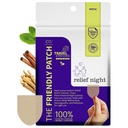 Petic de noapte de relief - 8 Pack Arnica, White Willow Bark, Melatonina, Ashwagandha pentru durere pentru patch-uri de somn pentru femei și bărbați