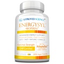 Stiinta aprobata Energesyl - Cafeina Free - cu Adaptogens, B Vitamine, și Bioperine - 1 lună de aprovizionare - 60 capsule - Made in the USA