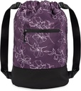 GOMOYO Flex Cinch Drawstring sac de gimnastică pentru femei 