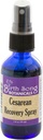 Naștere Song Botanicale Cezariana Organic Recuperare Postpartum Spray, Spray perinal, Vindecare pentru Îngrijirea și Recuperarea Post Partum, o esențială pentru munca, nașterea și de livrare, flacon 2oz