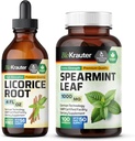 BIO KRAUTER Spearmint 100 Capsule & Licorice Tincture 4 Fl. Oz.