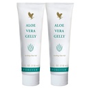 Trăiește pentru totdeauna - Aloe Vera Gelly - Aloe Gel pur la Sooth, Moisturize și Stare - Vegan și Gluten-Free - 4 fl oz (Pachetul de 2)