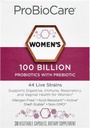 ProBiocareProbiotic pentru femei 100 Miliarde CFU, Suporturi Digestive, Imun & Gut Health Promoveaza Balance sanatoasa Microbiome & Absorbtie nutrient (30 Capsule vegetale)