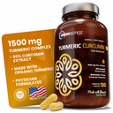 OmniBiotics Organic Curcumin Supliment cu Black Pepper Extract 
