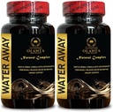 Pastile generice de apă naturală - Pastile dietetice de apă, Pastile de păstrare a apei, Pastile de apă pentru femei, Booster Immune, Pastile Diuretice pentru Reţinerea Apei, Pastile Diuretice - 2 Sticle