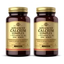 Solgar Complex avansat de calciu - 120 comprimate, pachet de 2 - cu zinc, bor, vitamine D3 & K2 - non-GMO, gluten gratuit, lactate gratuit - 60 total serviri