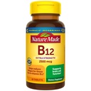 Natura făcut extra puterea Vitamina B12 2500 mcg, Supliment alimentar pentru suport metabolic energie, 60 comprimate, 60 zile de aprovizionare