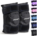 APEXUP Ice Pack pentru Genunchi de relief durere, Wrap mare reutilizabil După Chirurgie, Flexible Gel Cold Pack pentru leziuni, Durere Relief pentru spate, Umăr, Elbow, Glezna și Picior (Black, XXL, 2PK)