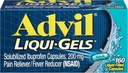 Advil Liqui-Gels capsule umplute cu lichid, 200 mg - 160 ct, ambalaj cu 2 capsule