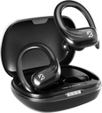 Back Bay Audio Runner 60 Căști Wireless Running, 80 de ore de viață baterie lung peste ureche cu urechiHooks, Wrap în jurul căștilor Căști Wireless Bluetooth Căști cu Microfon, Căști în căști ureche