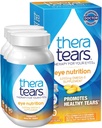 TheraTears 1200mg Omega 3 Supliment pentru Nutritie Ochi, Seminte organice Trigliceride Ulei de pește și vitamina E, 90 Conte (Pachet de 3)