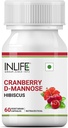 Generic Cranberry 400mg D- Mannose 400mg & Hibiscus 200mg Extract de tract urinar UTI Health Supplement Men Femei - 60 Capsule vegetariene (Pachet de 1)