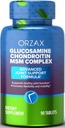 ORZAX Supliment de suport comun all-in-one cu Glucosamină Chondroitin MSM - Turmeric, Colagen, Bromelain & Boswellia Extract capsule, Funcţie & Comfort - 90 comprimate