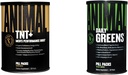 Animal TNT+ Test Booster, Prostate & Stress Support Greens Clorofill, Spectra, Prebiotic, Probiotic pentru Instinct & Imune Health, 30 Conte