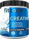 cod potrivit Creatină Monohidrat 5 Grams de Creatină pură Micronizată Monohidrat pentru Clădire musculară, Recuperare, Rezistenţă & Rezistenţă, Pulbere fără aromă, 60 Serviri