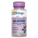 SOLARAY Extract de afine 160 mg, Eye Health & Circulation Support, 36% Anthcianosides Plus afine, Vegan, 30 VegCaps