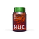 Nue Co. PREBIOTIC + PROBIOTIC Supplement, Suportă Sanatate Gut, Synbiotic și Spore Based, IBS Relief, Imunitate, și piele, Vegan, Gluten gratuit, 60 capsule