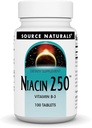 Naturals Sursa Niacin 250 Tablet, 100 Conte