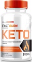 Fast Burn Keto capsule, FastBurn Advance pierdere în greutate de sprijin, Formula maximă de sprijin, Pastile de ardere rapidă, Toate suplimentele naturale Keto, rapid arde Keto vitamine, Recenzii FastBurn Ketos (60 capsule)