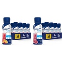 Asigurați-vă de băutură nutriție clară, 0g grăsime, 8g proteine, fructe mixte și fructe de afine arome rodii, 10 Fl Oz, pachet de 12