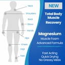 Relief for Muscle Cramps Spuma - Acționează rapid pentru Spasms and Leg Soreness - Magneziu Sulfate - Stop Prevenirea cramps - Toate recuperare naturală de dezintoxicare - picioare, vițel, gât, spate, ajutor comun durere