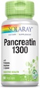 Pancreatina 1300 Solaray 90 Capace, 2 Pack
