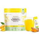 Nano Turmeric Curcumin Drink Powder, Suc de aur pentru Wellness & Imunitate, Fără gust Turmeric, Adauga la Smoothies/Water Daily Morning Routine