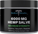 Miracole medicale 6000 MG Putere maximă Vindecare Salve Utilizarea pentru HIPS, articulații, gât, spate. Fabricat cu cele mai bune ingrediente disponibile
