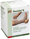 Lohmann & Rauscher Rosidal K Bandaj scurt de compresie Stretch, pentru utilizare în managementul edemului acut şi cronic, Edeme, & Insuficienţă venoasă, 3.93" x 11 Yards (10cm x 10m), 1 Roll