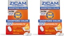 Zicam Ultra Rece Remedy Zinc Rapidmelts, Orange Cream Flavor, Homeopatic, Rece Scurtare Medicina, Scurteaza durata rece, Sugar-Free, Die-Free, 18 Conte (Pachet de 2)