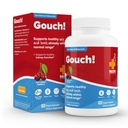 Remedii Redd, Gouch!, Suport suplimentar pentru articulații și niveluri de acid uric, Încurajează un răspuns inflamator sănătos, Tart Cherry & Querbetin, 120 capsule Vegan
