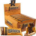 Braven Bar Ciocolata Caramel Nut Energy Baruri (1,59 oz, Pachet de 20) 