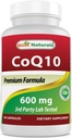 Cele mai bune Naturale CoQ10 600 mg 60 capsule (81776013725)
