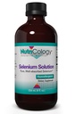 Nutricologie Soluţie de seleniu - Seleniu lichid bine absorbit, Selenit de sodiu pur, Suport tiroidian, Antioxidanţi, Supliment 100 mcg, Hipoalergic - 8 Fl Oz
