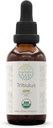 HerbEra Tribulus B60 Extract de plante fără alcool Tinctură, Picături lichide concentrate naturale USDA Organic Tribulus (Tribulus Terrestris) Fructe uscate (2 fl oz)