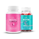 BeLive Womens Favorite Inositol+Biotina pentru parul mai sanatos Piele si unghii si sanatate hormonala