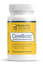 Nutriții cercetate Gut Suplimente de sănătate cu prebiotice și probiotice pentru femei și bărbați - corebiotic - 3 Spore bazate pe tulpini probiotice + organic Prebiotic Fibră - Perioada de valabilitate-Stabil (60 capsule)