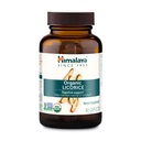 Himalaya Organic Licorice, 60 Day Supply - Digestive Health Supplement for Uset Stomac Relief and Ocazional Blooting and Heartburn - USDA Organic, Vegan, Non-GMO, Non-DGL, Gluten Free, 60 Caplets