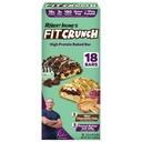 Baruri de proteine FITCRUNCH, pachet de dimensiuni Snack, Gluten gratuit (18 Baruri, menta ciocolată Chip și unt de arahide Jelly)